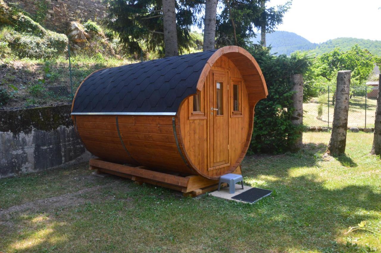 Camping Chon Du Tarn Bédouès Buitenkant foto